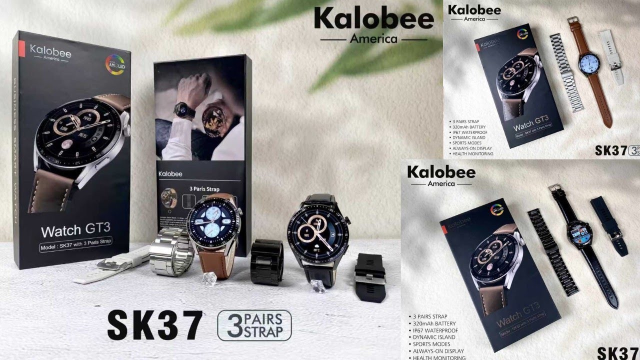 Montre Connectée Kalobee Watch GT3 (SK37)