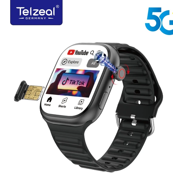 Montre Connectée Telzeal TC44 (5G Android) - photo réelle principale