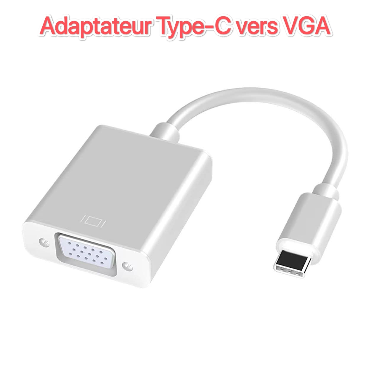 Adaptateur type-C et USB pour ordinateur portable