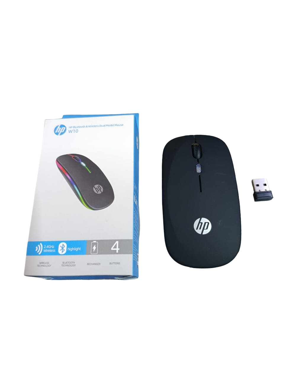Hp Souris-HP sans fil rechargeable - Wifi &
Bluetooth