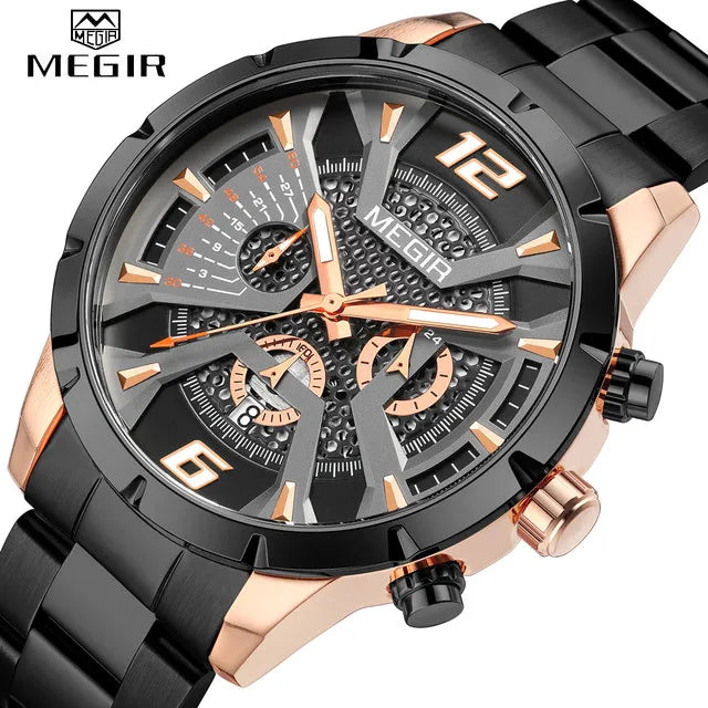 Montre d'affaire de luxe MEGIR originale