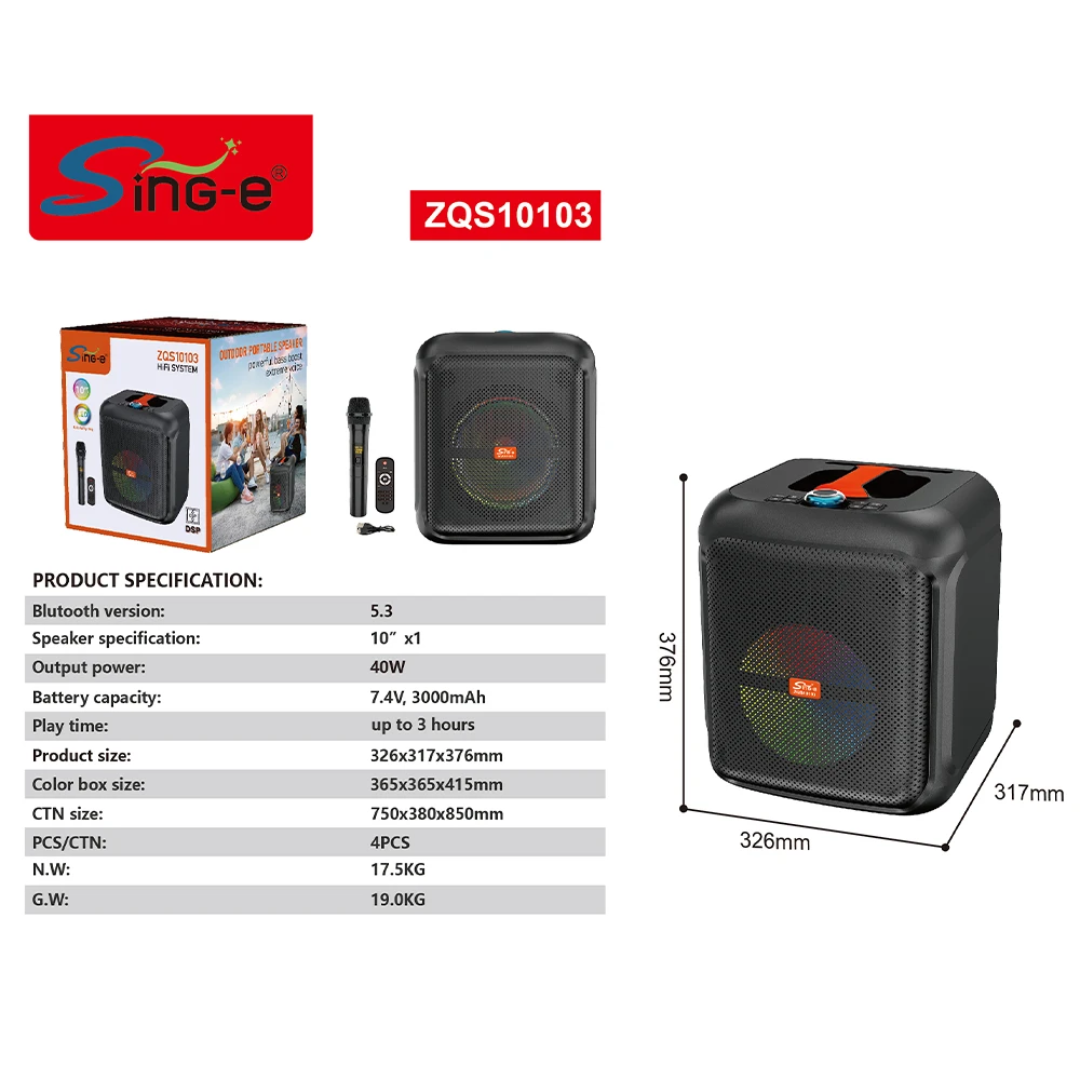 ZQS10103+ télécommande