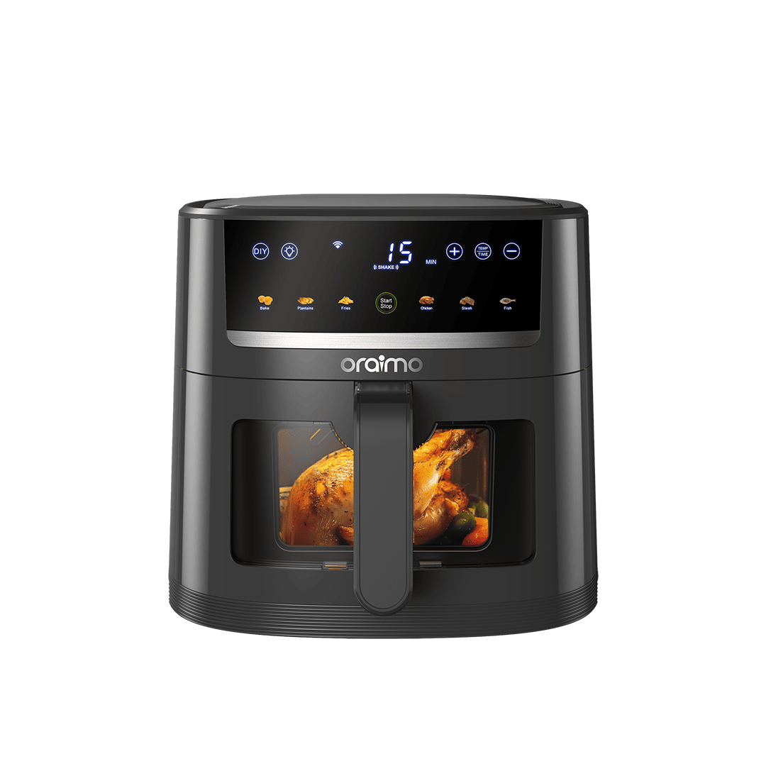 Friteuse à air chaud oraimo 1500 W 6 L avec écran tactile intégral
