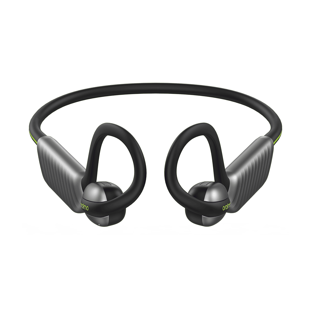 OpenCirclet 2 IPX5 Casque à Conduction Ouverte avec Suivi des Pas