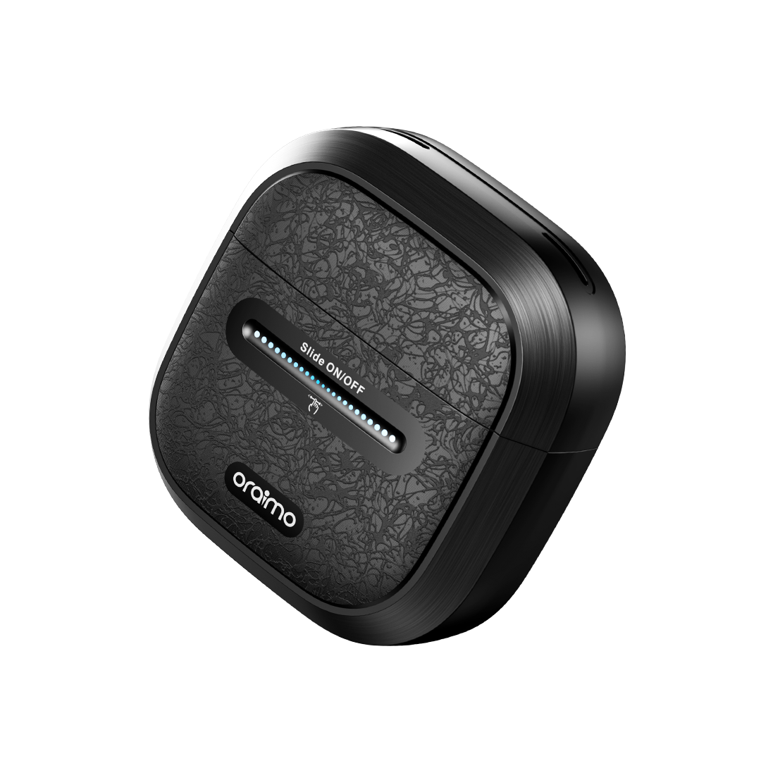 Rasoir magnétique multifonction Oraimo GoShave avec interrupteur coulissant et protection IPX7