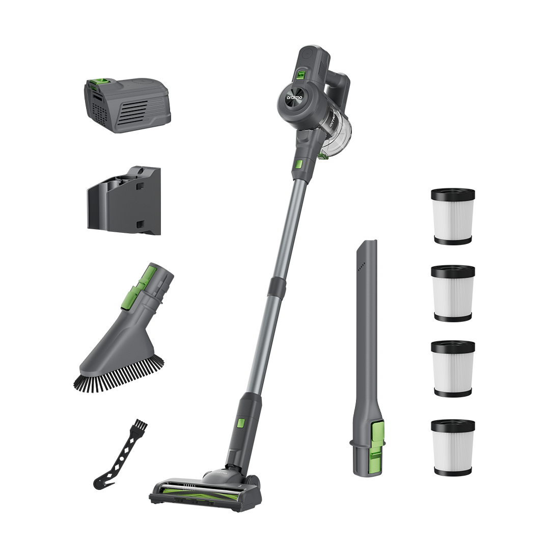 Aspirateur balai sans fil Oraimo CyberVac 180 W avec 2 modes de vitesse, aspirateur à main