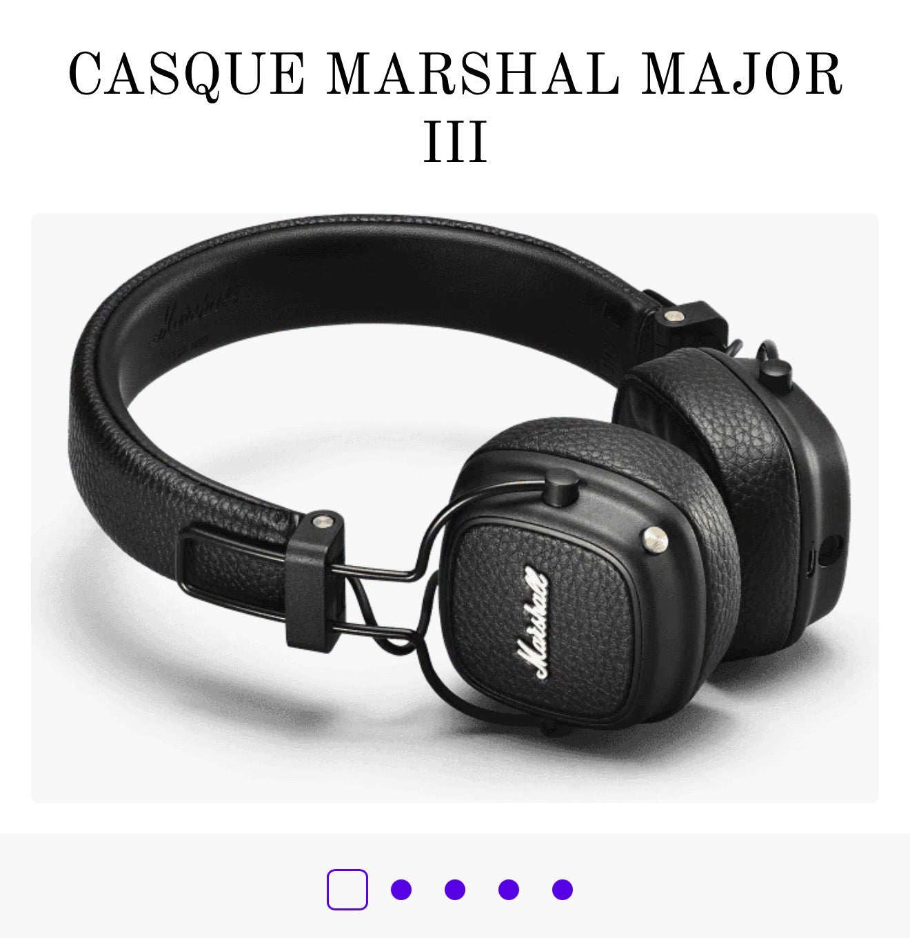 Marshall Major III